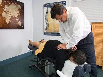 Chiropractic adjustment